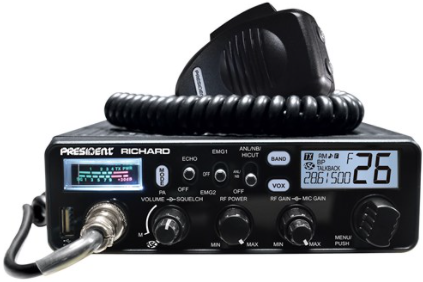 President Electronics 10 Meter RF-Power S-Meter Radio