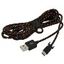 RoadKing 10' Heavy Duty Extra Long Charge and Sync Cable with 2.0 USB-C to Micro