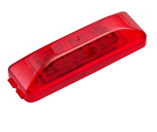 RoadPro 3.75 x 1.25 LED Sealed Light Red
