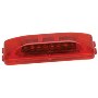 RoadPro 3.75" x 1.25" LED Sealed Light, Red