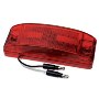 RoadPro 6" x 2" LED Light with Replaceable Lens, Red