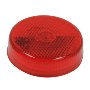 RoadPro 2.5" Round Light, Reflective Lens, Red