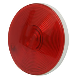RoadPro 4" Round Sealed Light, Red