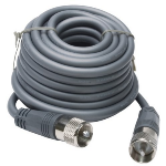 18' CB Antenna Mini-8 Coax Cable PL-259 Connectors