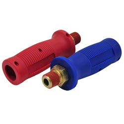 RoadPro Gladhand Air Hose Disconnect Grips, Red & Blue