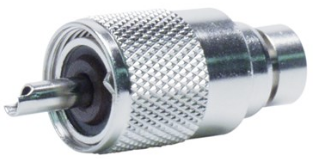 RoadPro Male PL-259 Coax Cable Connector