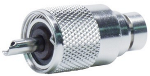 RoadPro Male PL-259 Coax Cable Connector