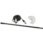 3' Platinum Series Single Mirror Mount CB Antenna Kit 1000W