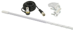 RoadPro 3' CB Antenna Kit, White, 16GA