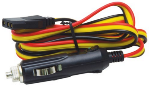 3-Pin 12-Volt Plug Fused Replacement 3-Wire CB Power Cord