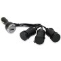 RoadPro 4 Way 12 Volt and USB Adapter