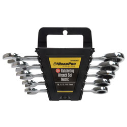 RoadPro Metric Ratcheting Wrench 5-Piece Set