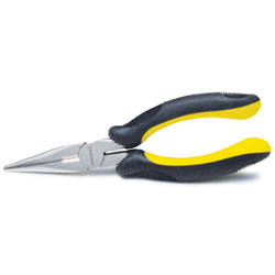 RoadPro 6-1/2" Long Nose Pliers with Wire Cutter