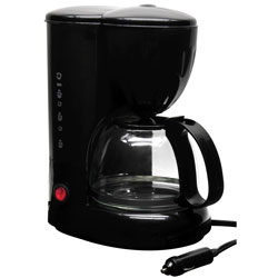 RoadPro 12V Coffee Maker with Glass Carafe