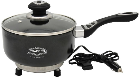 12 Volt Portable Saucepan with Non Stick Surface