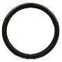 RoadPro 18" Microfiber Steering Wheel Cover with Wood Grain Accent