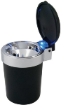 RoadPro Ashtray with Blue LED Light