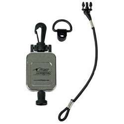 Standard Retractable CB MicKeeper w Snap Clip