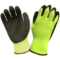 Cordova Hi-Visibility Lime Latex Palm Glove