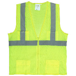 Cordova Driver's Class II Lime Mesh Vest
