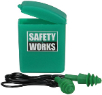 Safety Works Ear Plugs with Case, 1 Pr