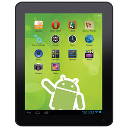 DPI GPX 8" Tablet with 8GB Memory, Bluetooth, Micro USB & Micro SD Reader, Black