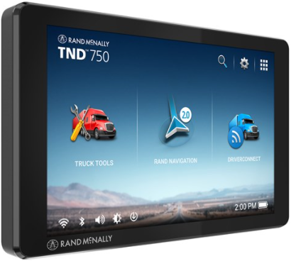 Rand McNally TND 750 Truck GPS