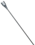 K40 49" 17-7 Stainless Steel Antenna Whip, Silver Coated