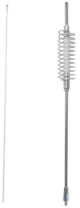 TruckSpec 54in Air Cooled Helical Coil Center Loaded CB Antenna, 1000W