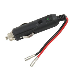 TruckSpec 12 Volt Replacement Cigarette Lighter Plug with Leads