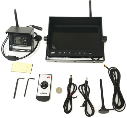 Boyo Digital Wireless Rearview System, 7in Monitor & Camera