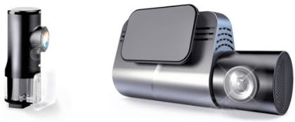 Full HD 2-Channel Dash Camera Recorder, Wi-Fi to Smartphone