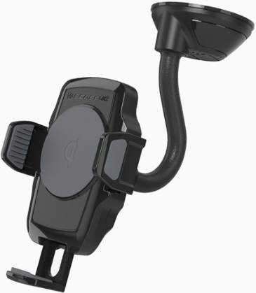 Wireless Qi 10W Fast Charging Suction Cup Mount
