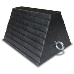 Aeropro Wheel Chock Block with Eye Bolt