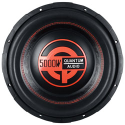 Quantum Audio 12" Q5000 Series 4 Ohm DVC Subwoofer, 5000W