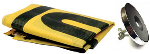 18" x 84" Oversize Load Mesh Banner, Grommets, Magnetic