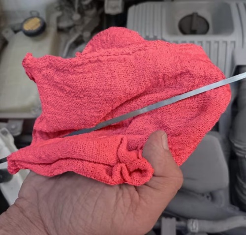 RoadTuff Red Cotton Shop Rags 10-Pack