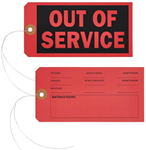 Out of Service Tags