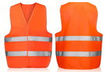 Reflective Safety Vest High Visibility Mesh Orange