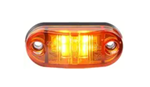 RoadTuff 12V 24V Universal LED Amber Clearance Marker Light