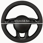 Breathable Anti-Slip Steering Wheel Cover for Trucks & Buses