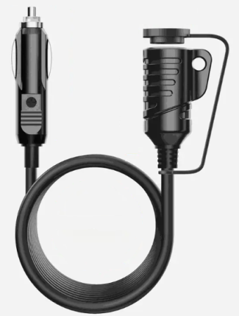 RoadTuff 12 Volt 16 ft Extension Cord with Cigarette Lighter Plug