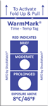 WarmMark Shipping Temperature Indicator