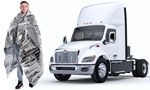 Truck Driver Thermal Survival Blanket 5-Pack