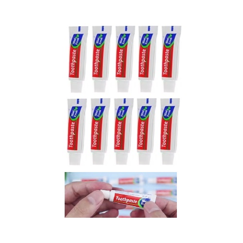 Over the Road Travel Toothpaste 10-Pack