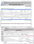 Medical Examiner Report & Wallet Card