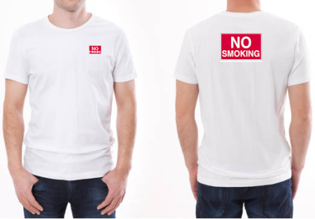 T-Shirt, No Smoking