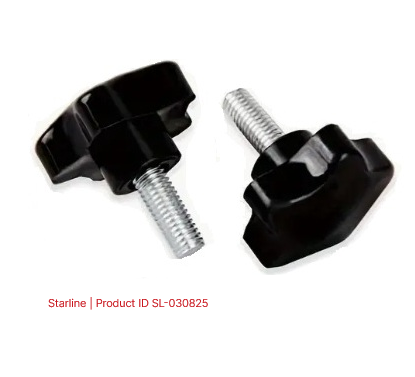 5mm Replacement Mounting Screws Plastic