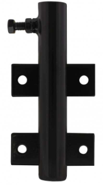 Safety Warning Flag Holder, Black