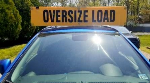 Portable Rooftop Oversize Wide Load Sign